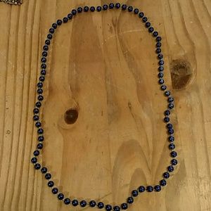 Blue party beads!! New Year's Eve, Mardi Gras, etc